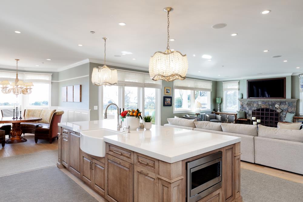3917 Mainsail Place Soquel, CA 95073 - Photo 10 of 43 a kitchen with stainless steel appliances a sink a stove and a living room view