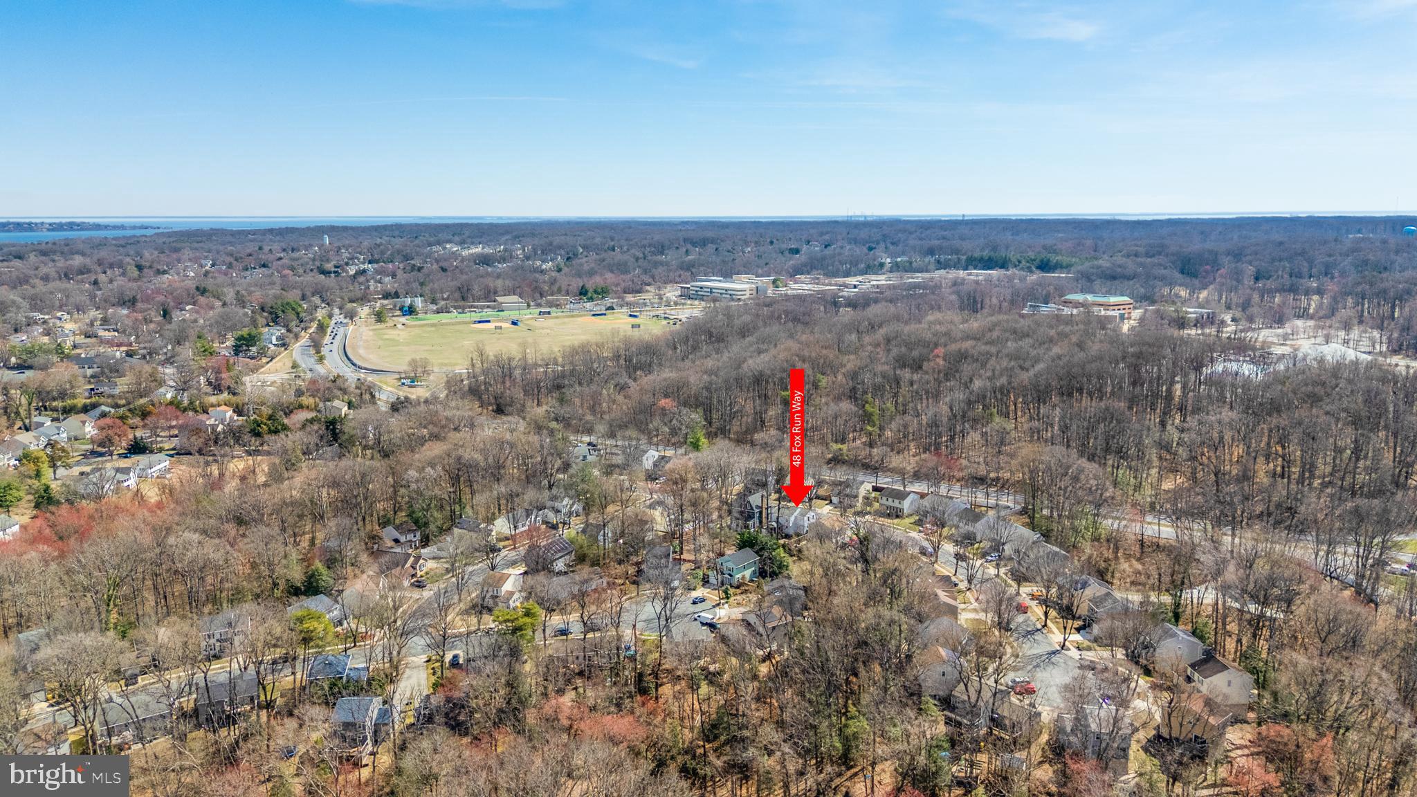 48 Fox Run Way Arnold, MD 21012 - Photo 11 of 33 a view of city and mountain