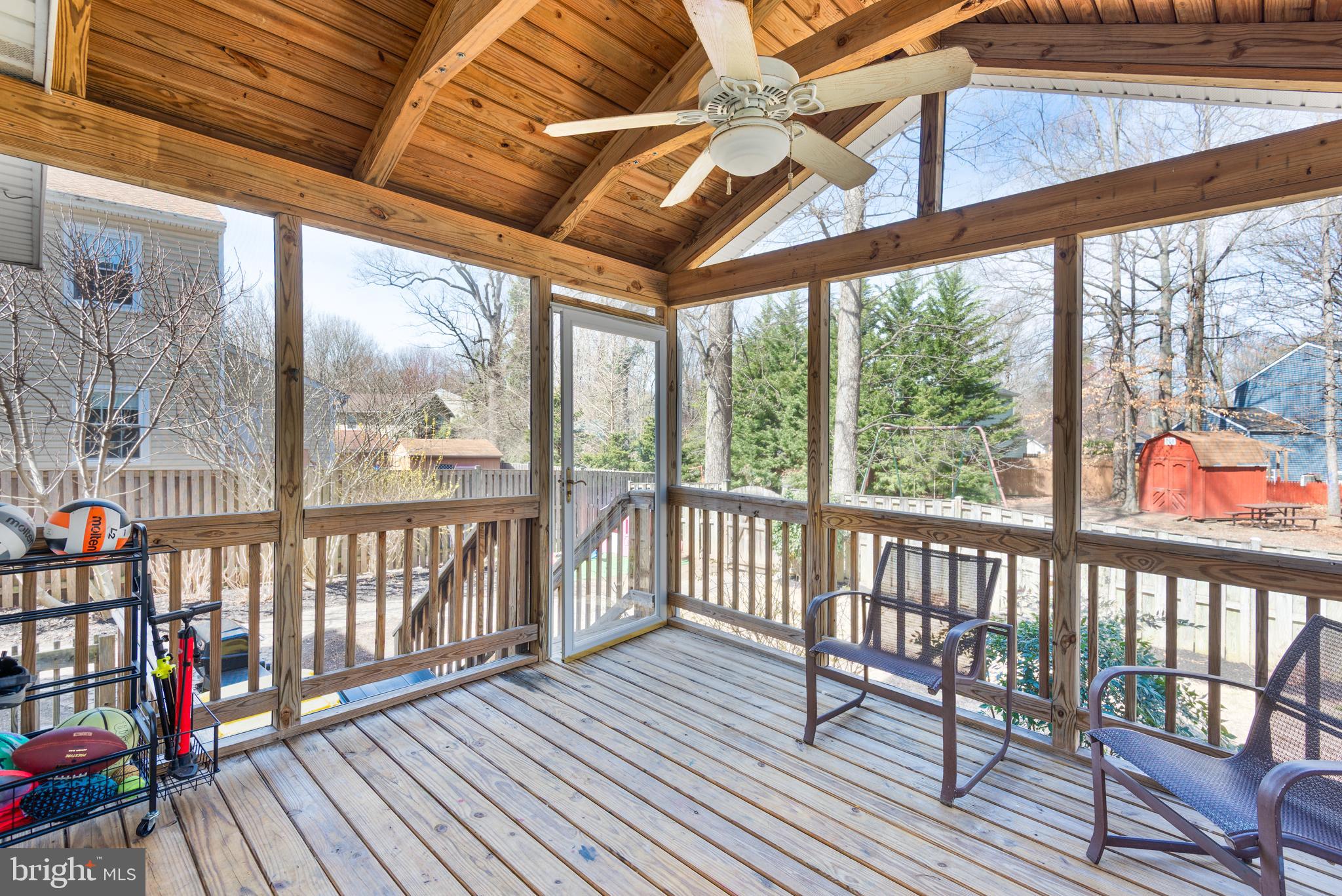 48 Fox Run Way Arnold, MD 21012 - Photo 4 of 33 a view of a two chairs in the balcony