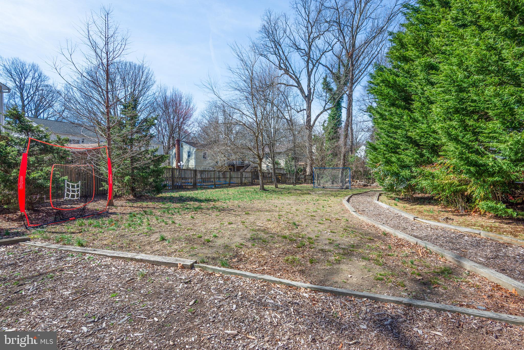 48 Fox Run Way Arnold, MD 21012 - Photo 7 of 33 a view of a backyard with large trees