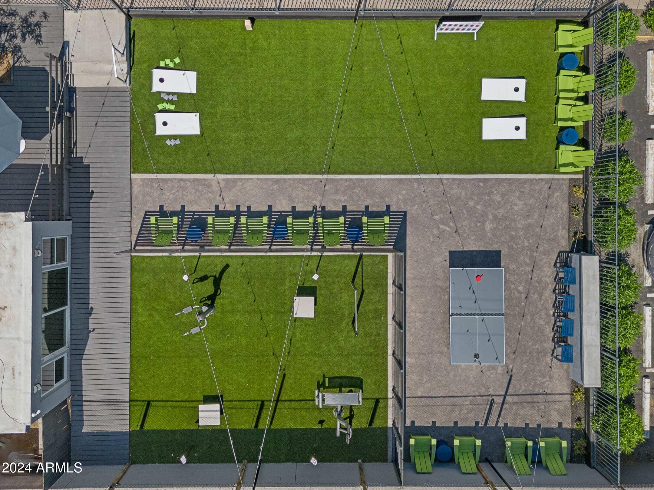 1601 West Camelback Road, Unit E10AE Phoenix, AZ 85015 - Photo 20 of 22 an aerial view of a house