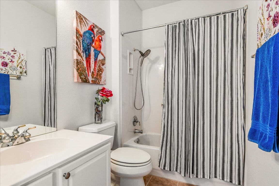 902 Rio Grande Loop Georgetown, TX 78633 - Photo 23 of 29 a bathroom with a sink toilet and shower