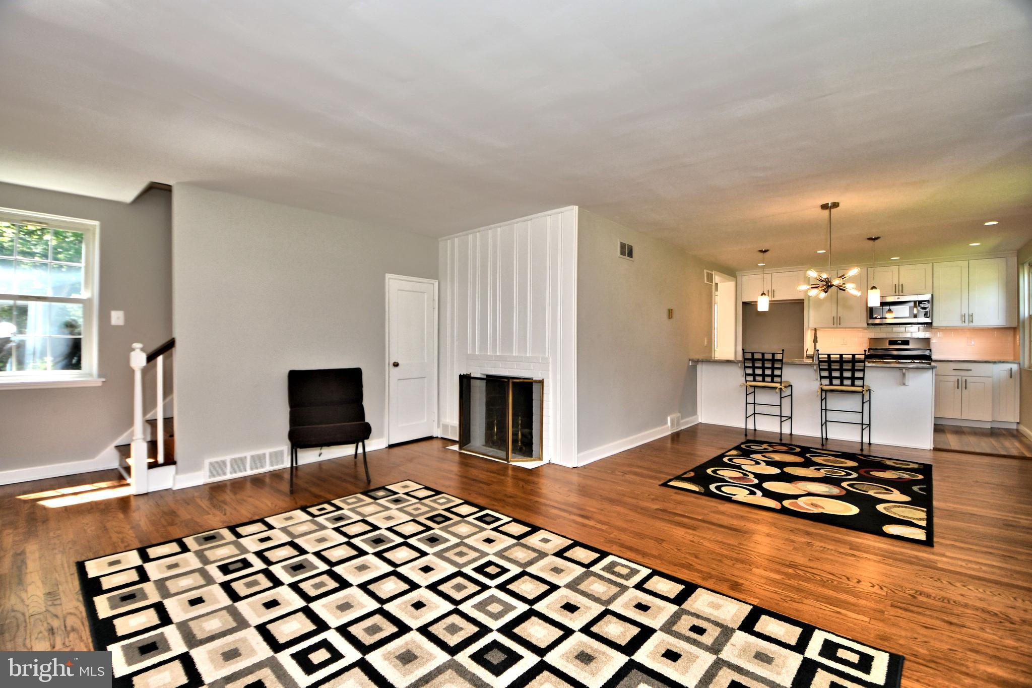 3185 Mayflower Road Plymouth Meeting, PA 19462 - Photo 5 of 49 Living room/dining room/kitchen-open floor plan