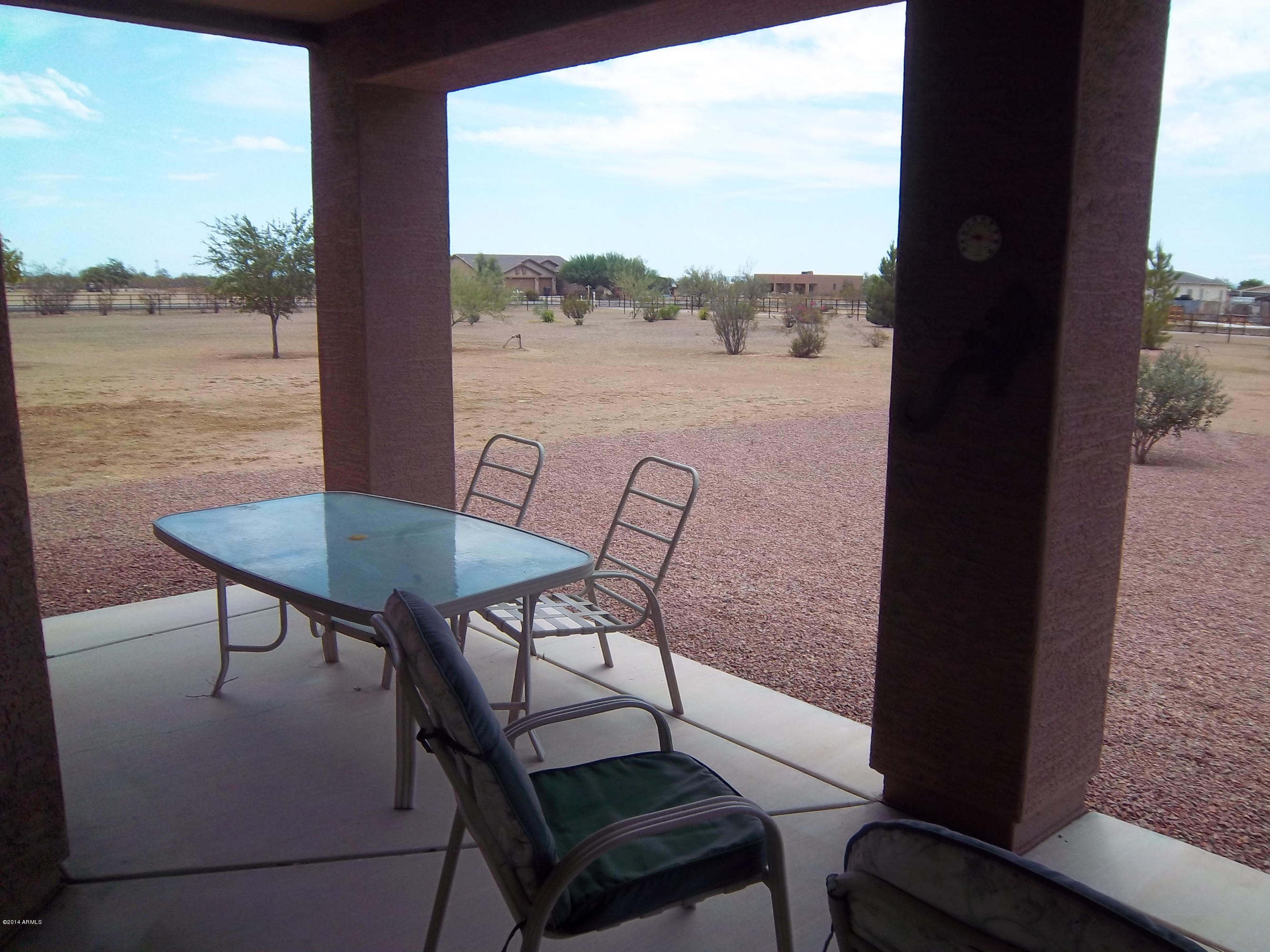21117 West Steedridge Road Wittmann, AZ 85361 - Photo 27 of 66 Private covered patio