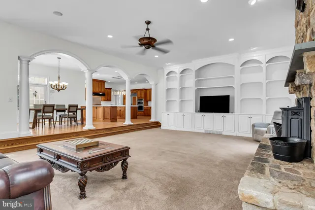 a room with gym equipment