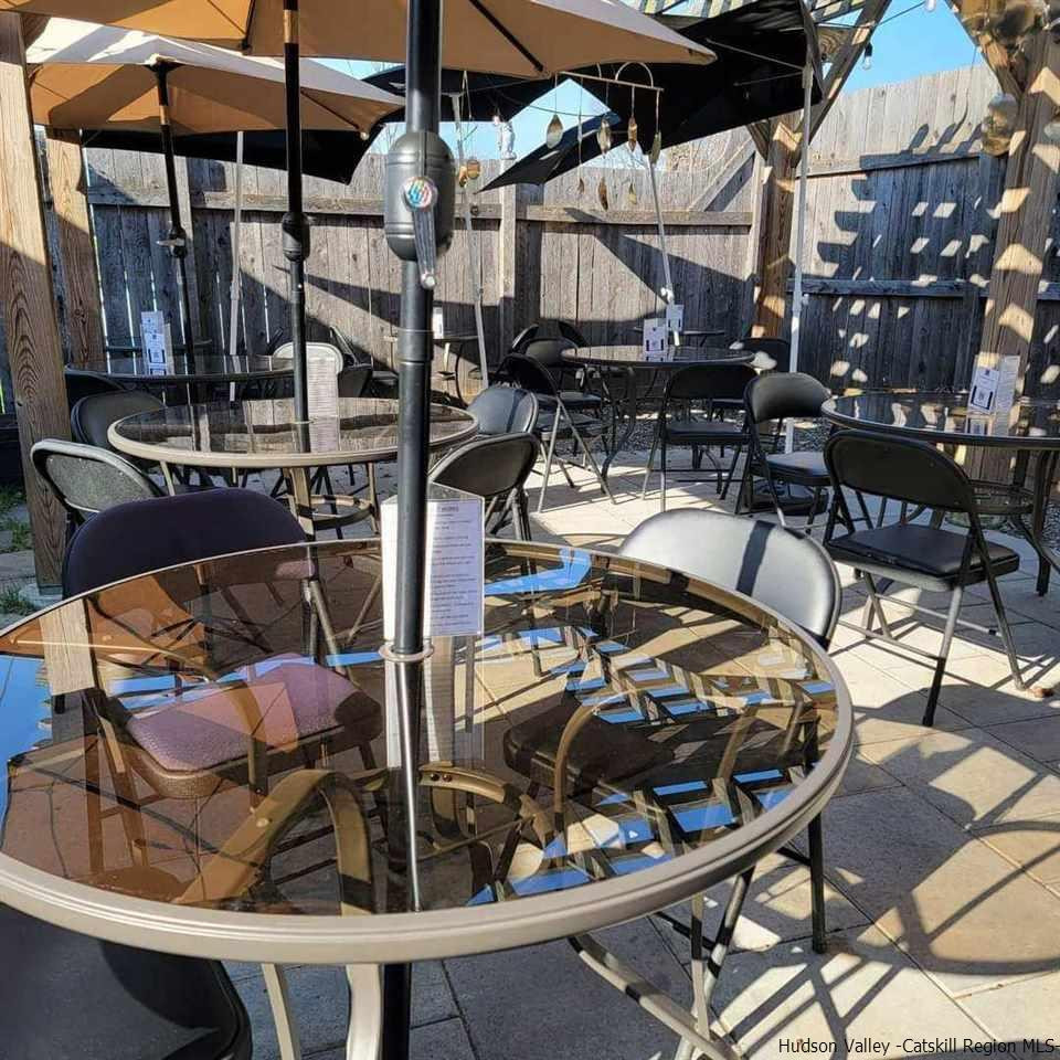 744-746 Broadway Kingston, NY 12401 - Photo 25 of 28 a view of a chairs and tables in patio