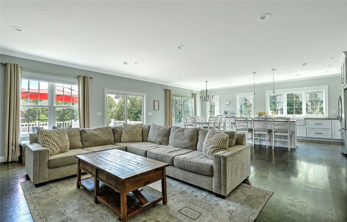 Open concept living room
