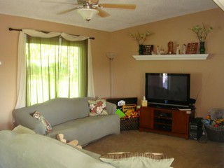 1126 Ross Road Vinton, VA 24179 - Photo 6 of 13 a living room with furniture and a flat screen tv