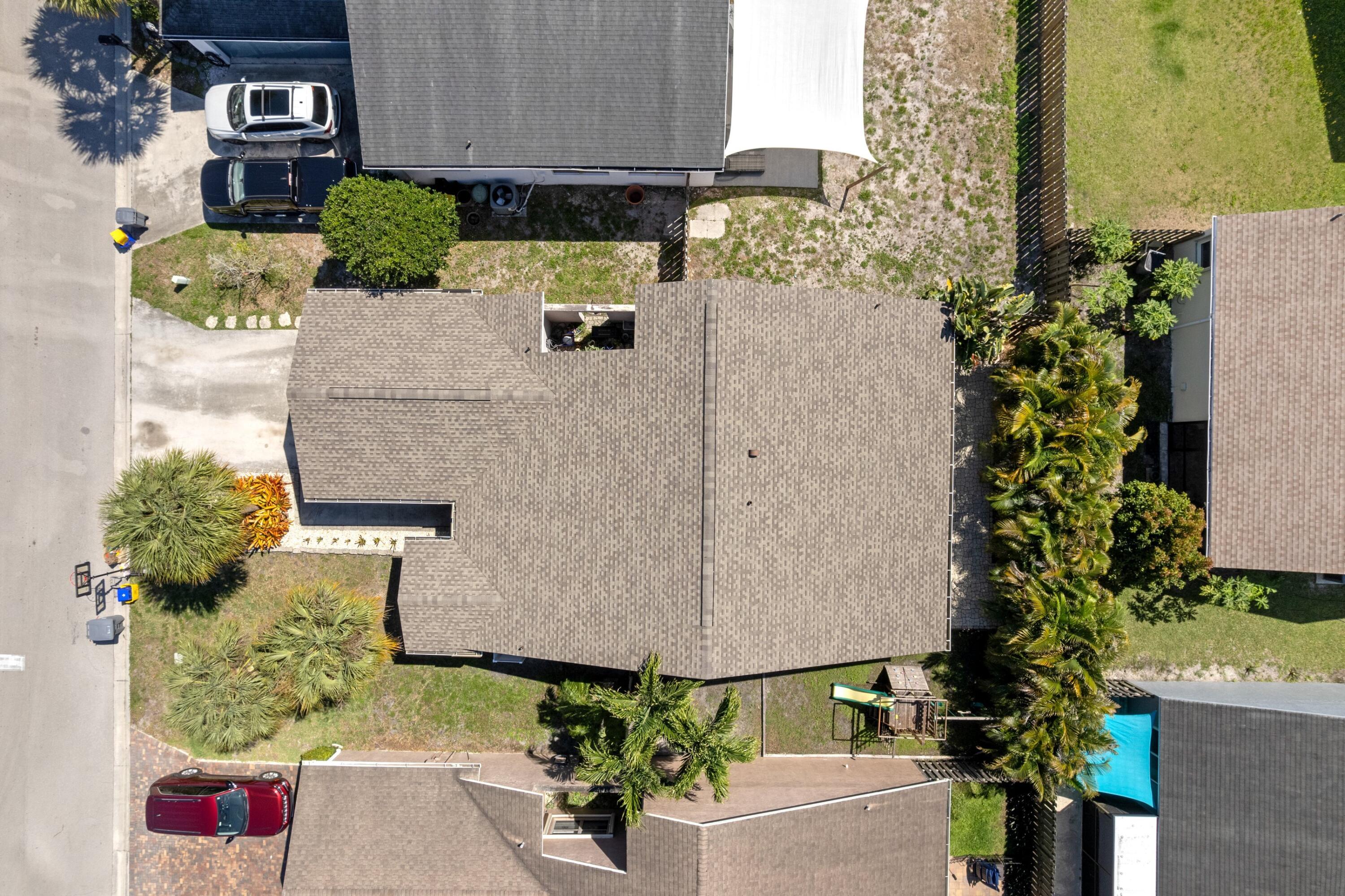 8584 Shawe Way Boca Raton, FL 33433 - Photo 24 of 43 an aerial view of a house with table and chairs