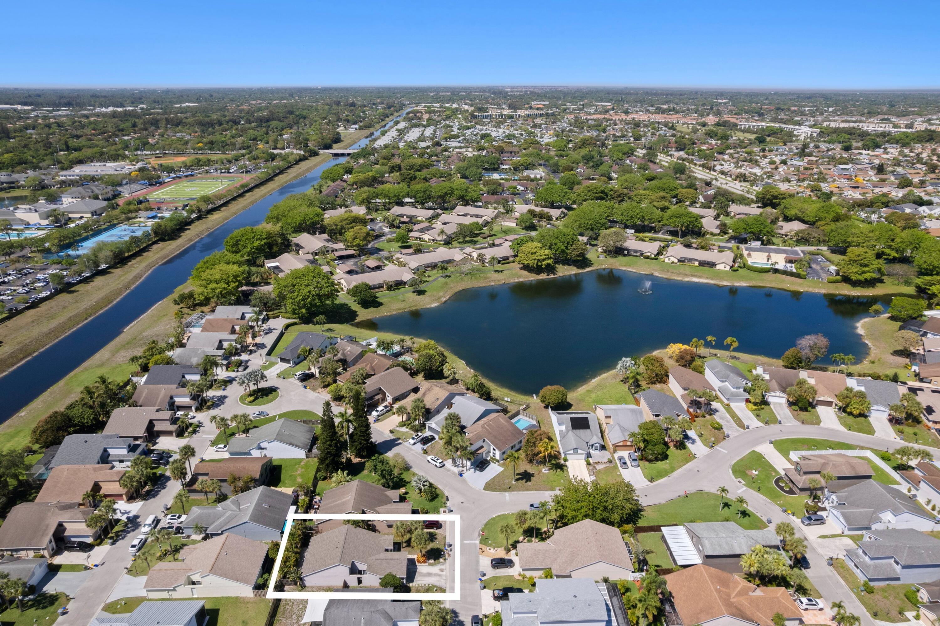 8584 Shawe Way Boca Raton, FL 33433 - Photo 27 of 43 an aerial view of multiple house