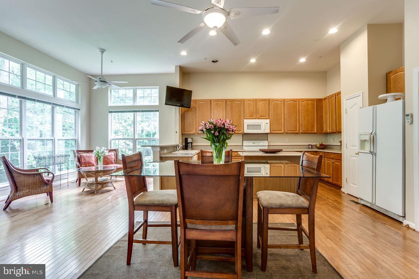 12408 Spring Ridge Court Laurel, MD 20708 - Photo 10 of 29 RECESSED LIGHTING, CEILING FAN & SUNROOM