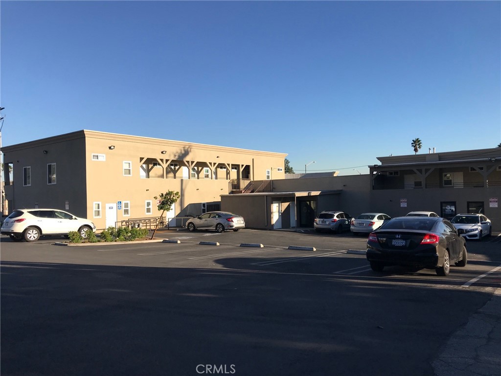 a car parked on the side of the road