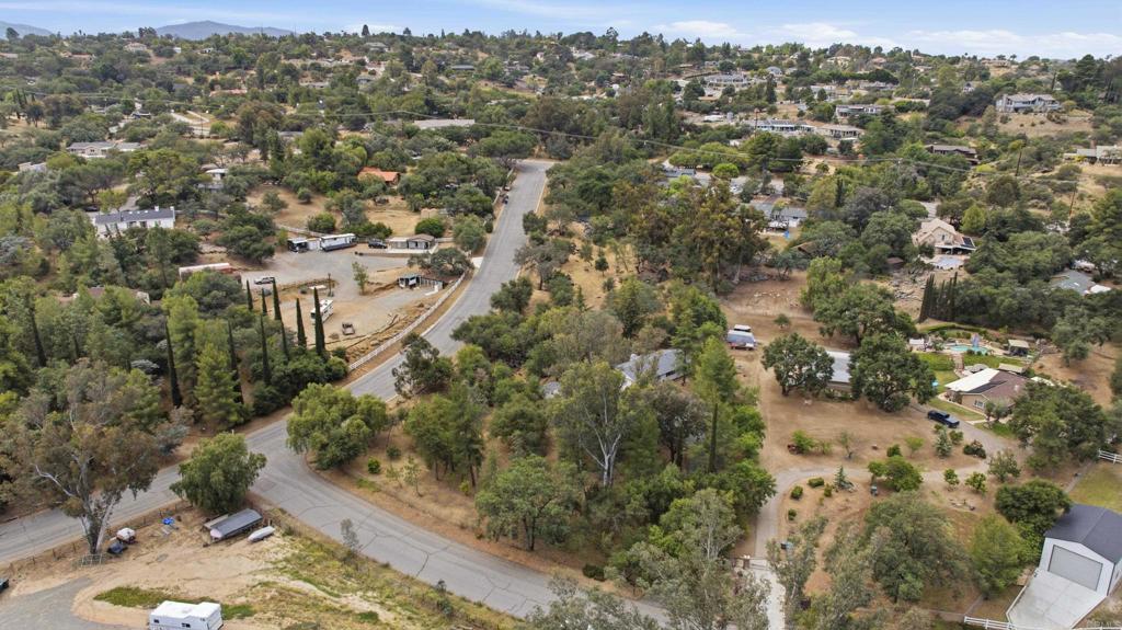 1878 Rancho Jorie Alpine, CA 91901 - Photo 40 of 70 an aerial view of residential house with parking space