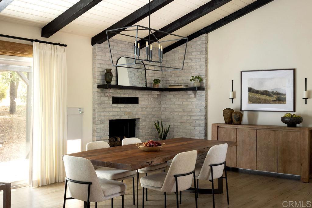 1878 Rancho Jorie Alpine, CA 91901 - Photo 58 of 70 a dining room with furniture and window