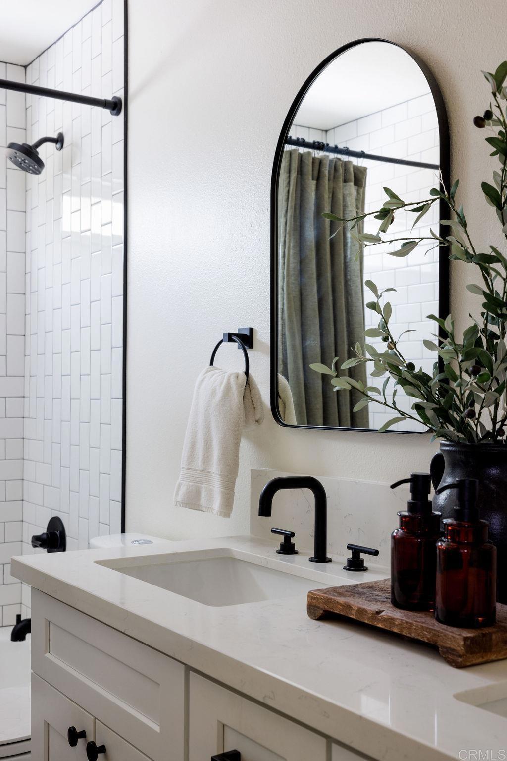 1878 Rancho Jorie Alpine, CA 91901 - Photo 67 of 70 a bathroom with a sink and a mirror