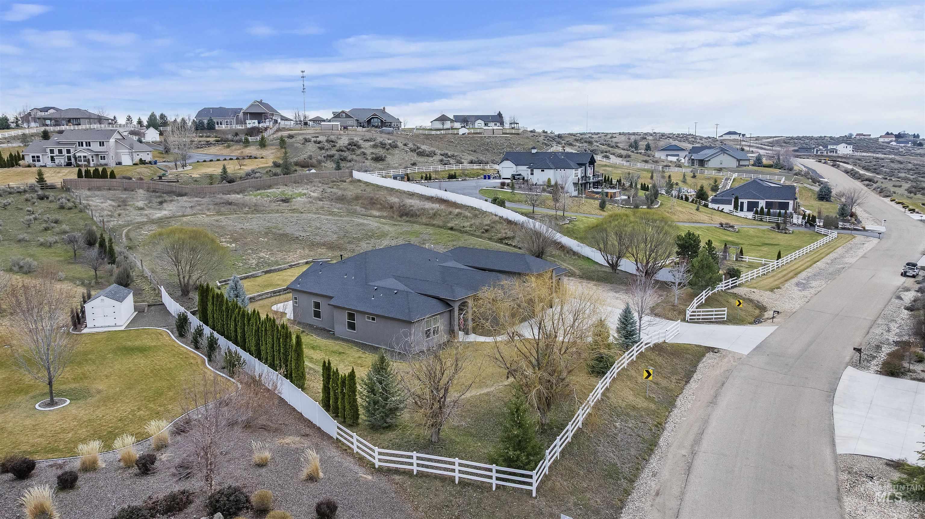 24710 Blessinger Road Star, ID 83669 - Photo 2 of 46 Aerial view of residential area