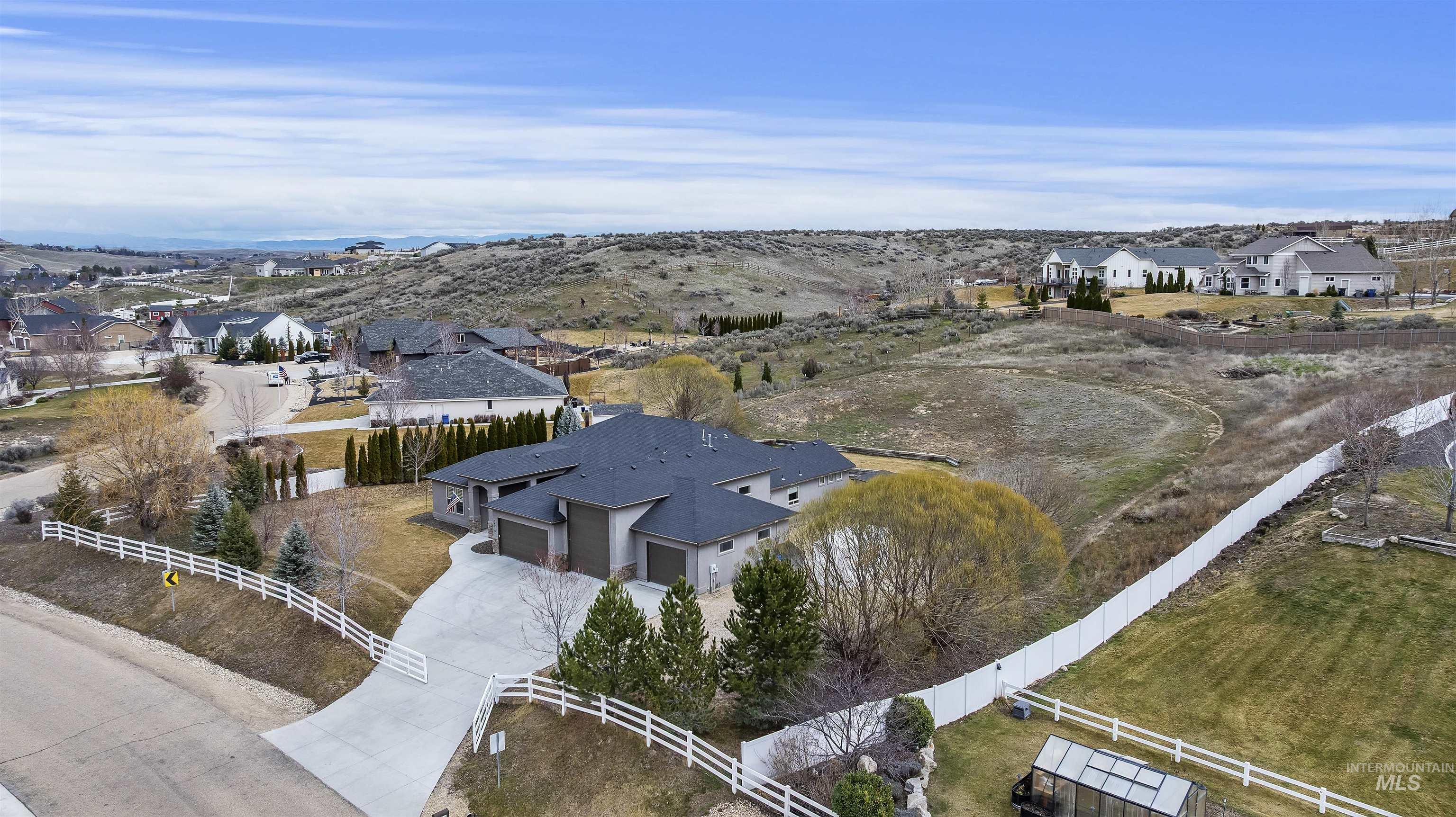 24710 Blessinger Road Star, ID 83669 - Photo 3 of 46 Aerial perspective of suburban area