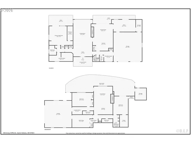 $1,195,000 | 555 Grey Cliff Drive, St. Helens, OR 97051