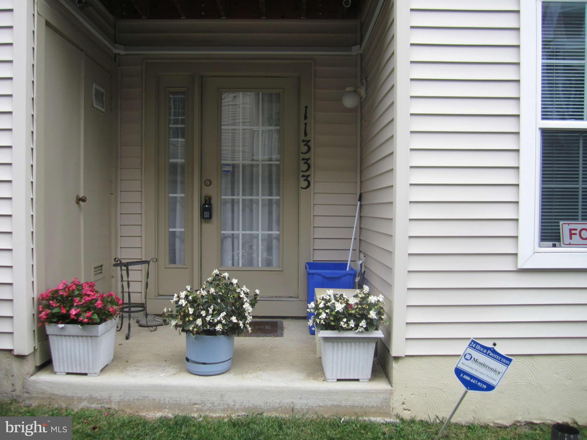 a view of a porch with dining chair