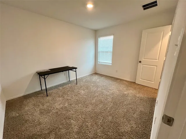 a view of empty room