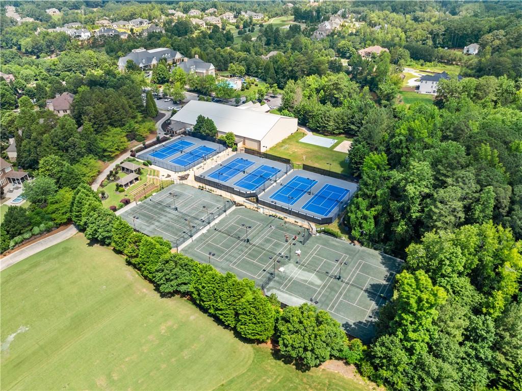 5071 Kings Cl Alpharetta, GA 30004 - Photo 34 of 53 an aerial view of a house