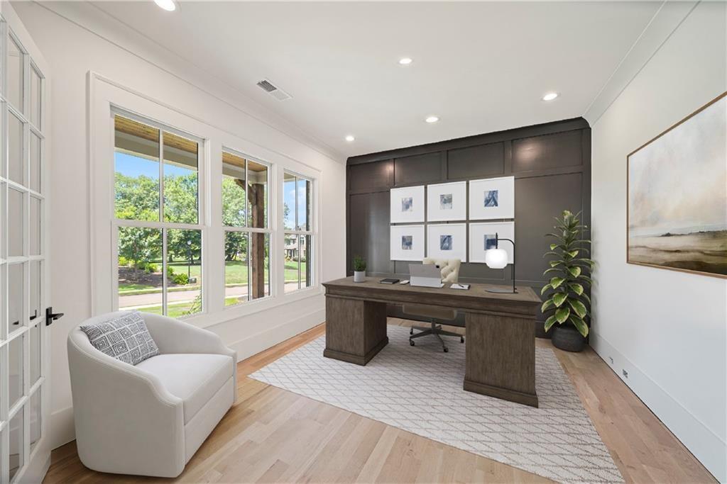 5071 Kings Cl Alpharetta, GA 30004 - Photo 43 of 53 a living room with furniture and a large window