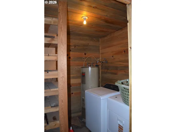 a view of entryway with a wooden floor