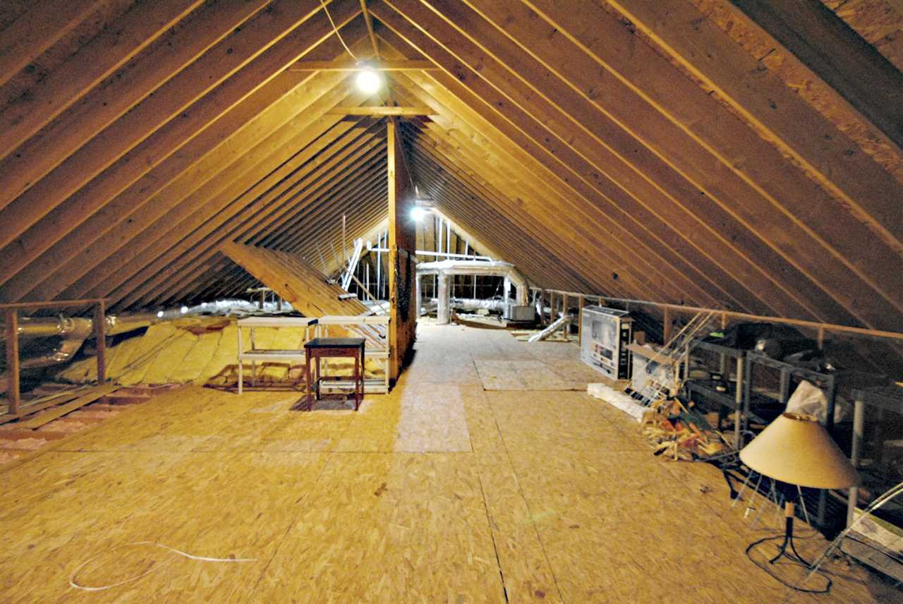 12405 Raven Ridge Road Raleigh, NC 27614 - Photo 28 of 30 Unfinished attic