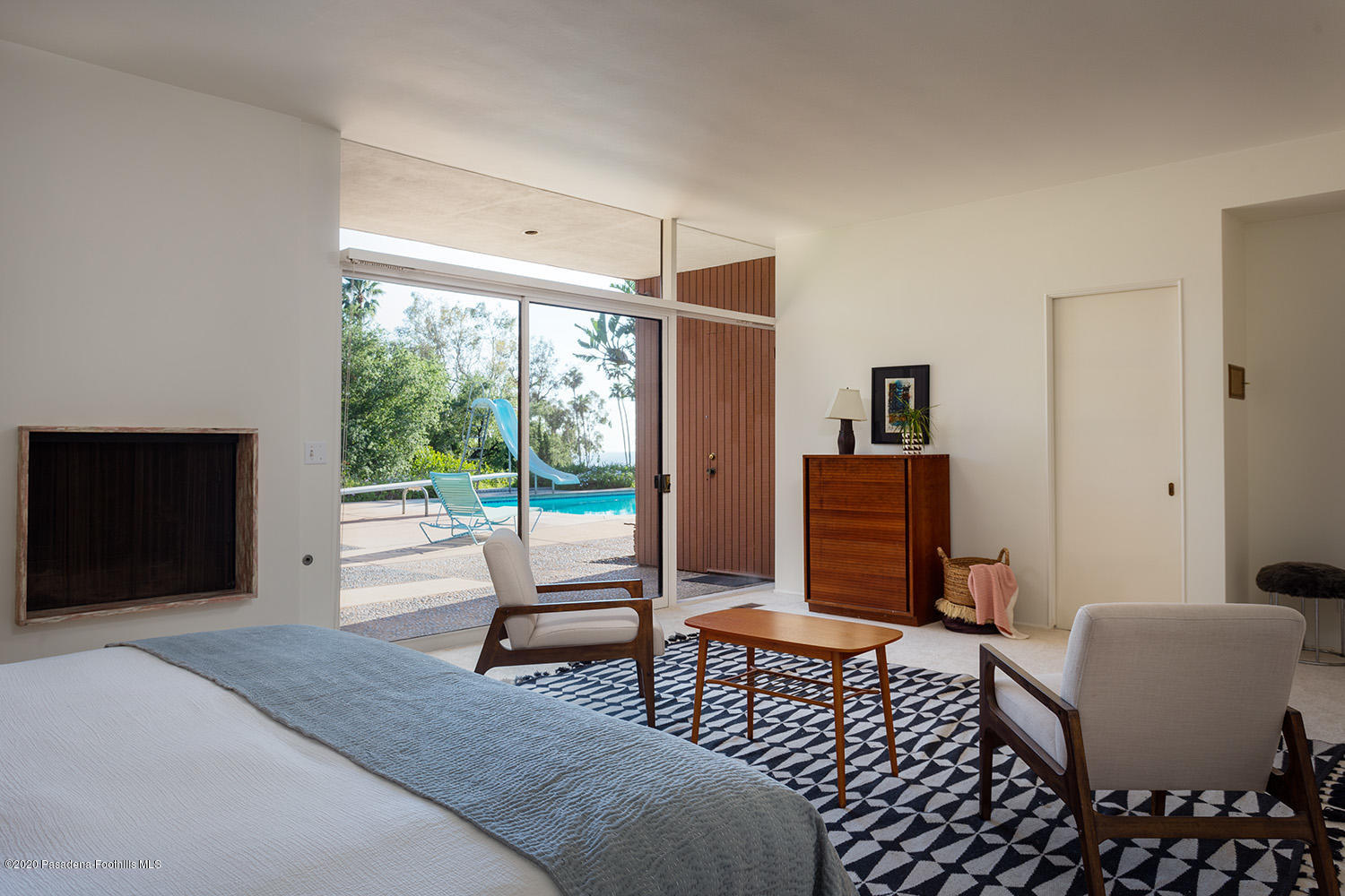 2105 Villa Heights Road Pasadena, CA 91107 - Photo 28 of 45 a living room with furniture and a flat screen tv