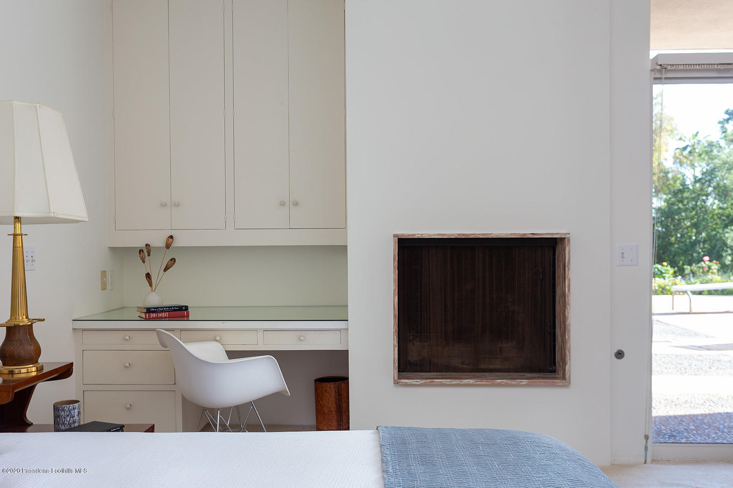 2105 Villa Heights Road Pasadena, CA 91107 - Photo 29 of 45 a living room with a fireplace and a window