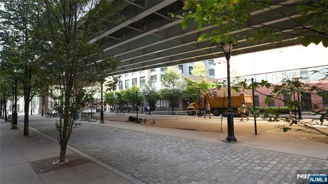 a view of outdoor space with seating area