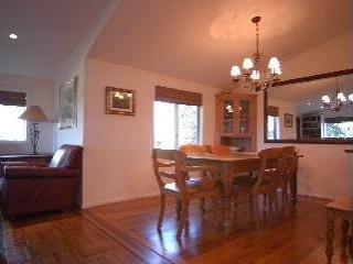 6005 Blank Road Sebastopol, CA 95472 - Photo 9 of 11 a view of a dining room with furniture and chandelier