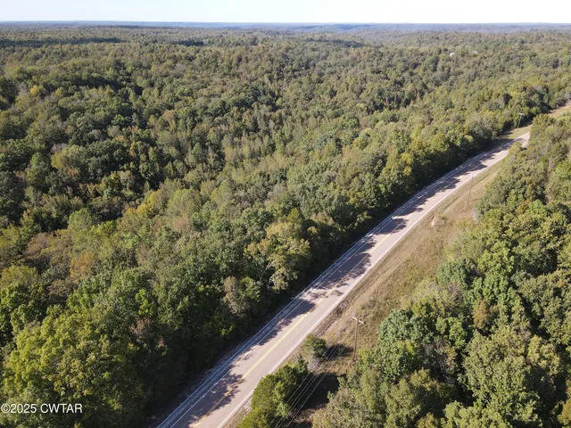 a view of a lake with a mountain in the background