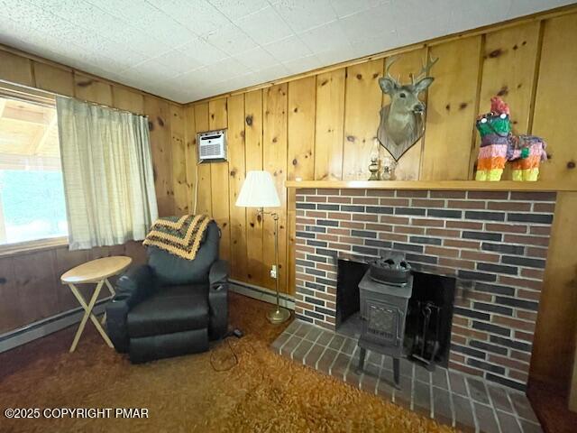 613 George Place Bushkill, PA 18324 - Photo 10 of 23 a living room with furniture and a fireplace