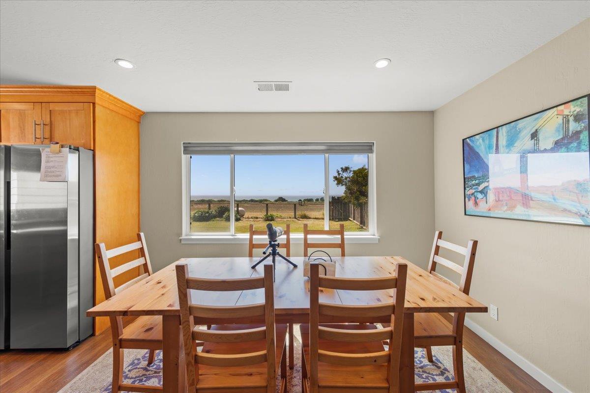 1263 Reservoir Road Pescadero, CA 94060 - Photo 66 of 75 a view of a dining room with furniture window and outside view