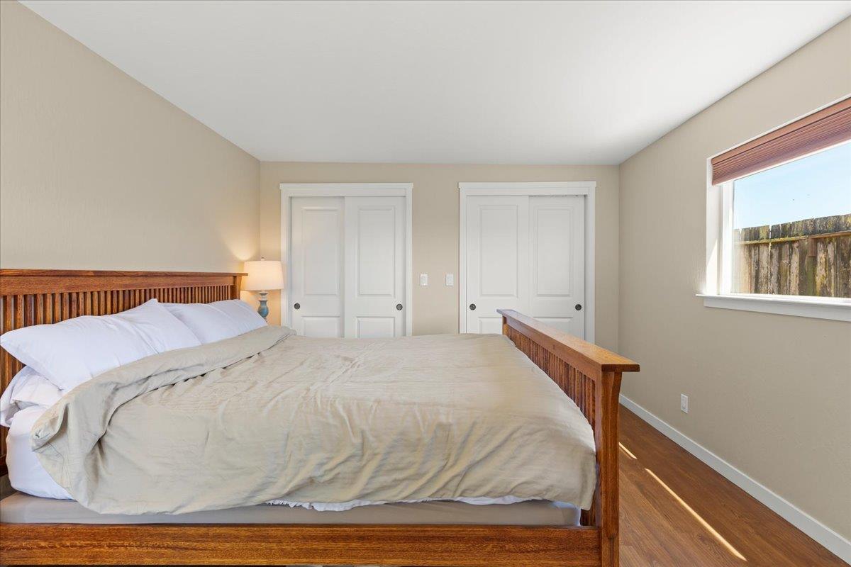 1263 Reservoir Road Pescadero, CA 94060 - Photo 67 of 75 a bedroom with a bed and a window