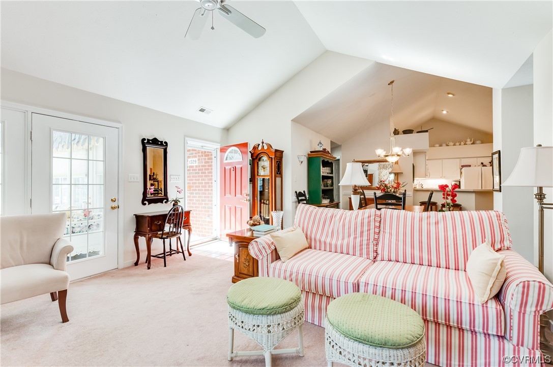 1329 Tannery Circle Midlothian, VA 23113 - Photo 10 of 35 a living room with furniture and a large window