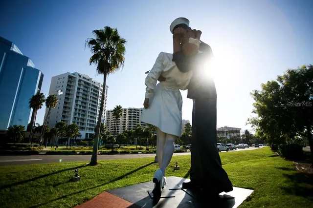 a view of an ocean beach