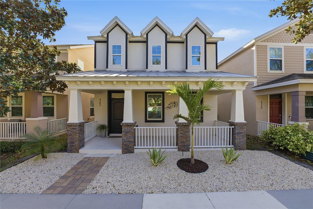 front view of a house