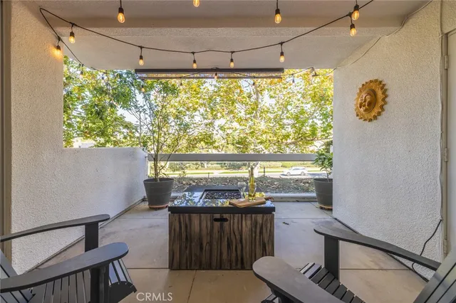 a view of outdoor space and patio