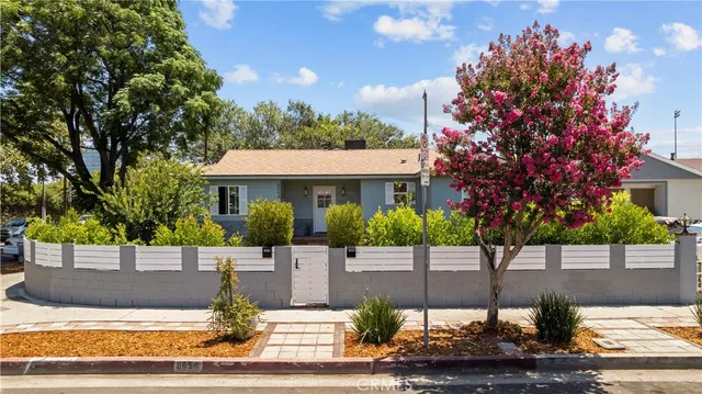 a view of a house with street view