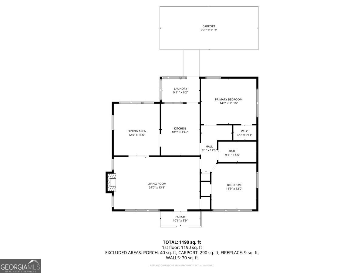425 3rd Street Vienna, GA 31092 - Photo 39 of 40 a black and white photo of a picture