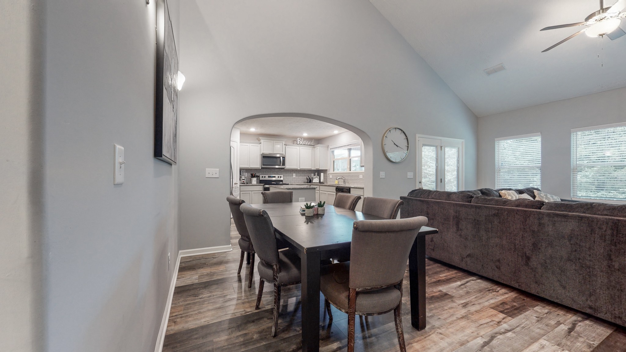 301 Homer Jackson Drive Smyrna, TN 37167 - Photo 11 of 27 a view of a dining room with furniture and a large window