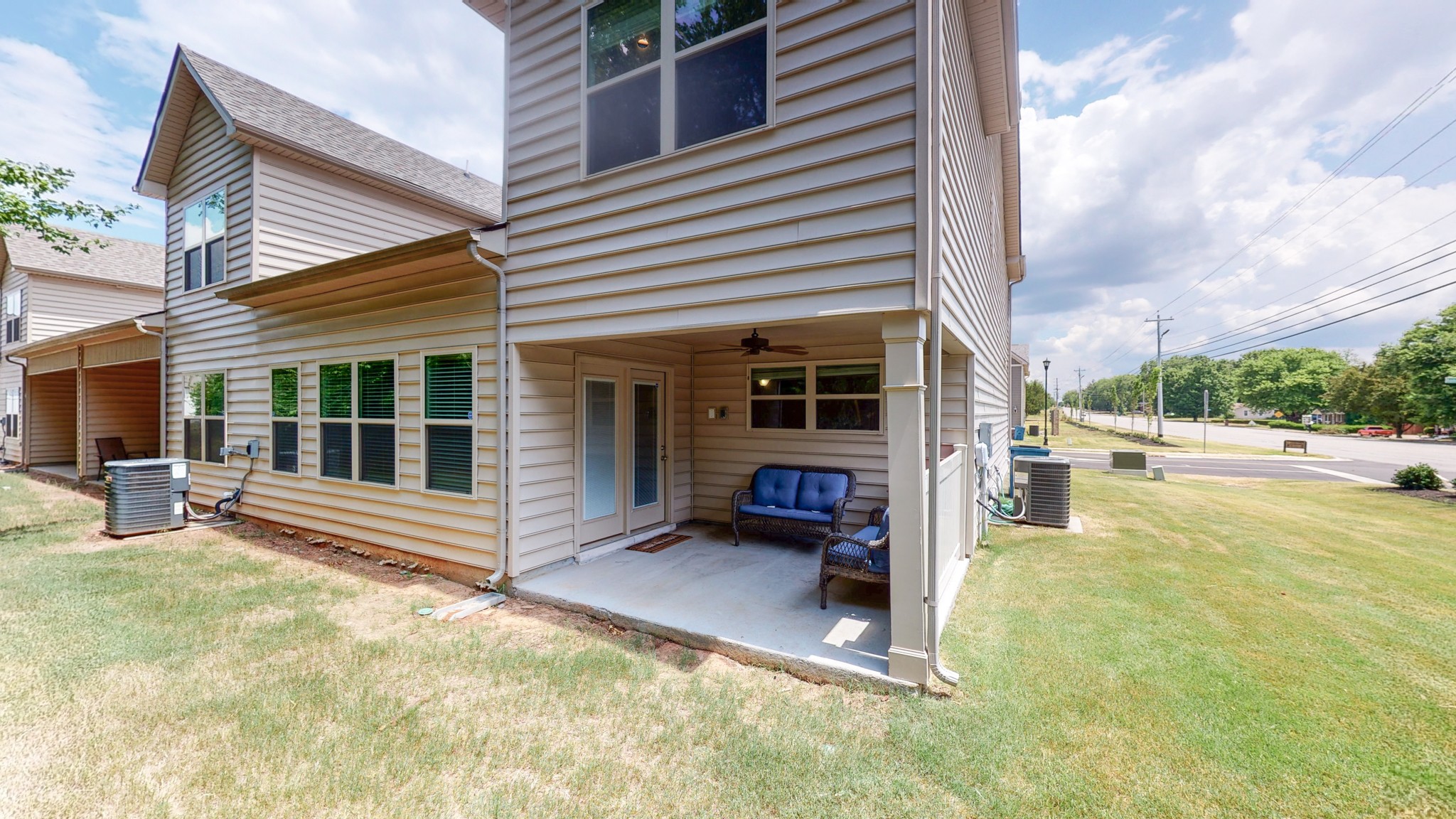 301 Homer Jackson Drive Smyrna, TN 37167 - Photo 25 of 27 a view of a patio with table and chairs and wooden fence