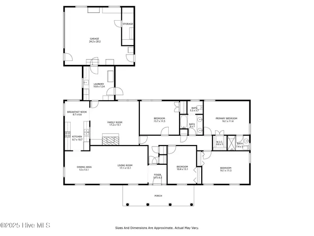 $359,000 | 126 Henry Middleton Road, Warsaw, NC 28398
