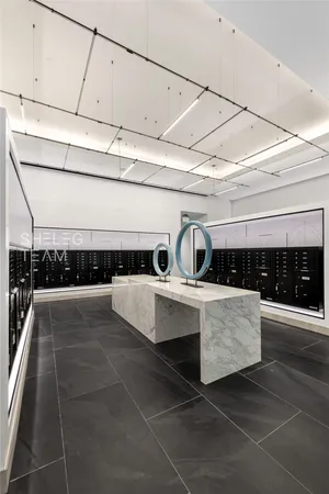 a view of kitchen with cabinets and outdoor seating