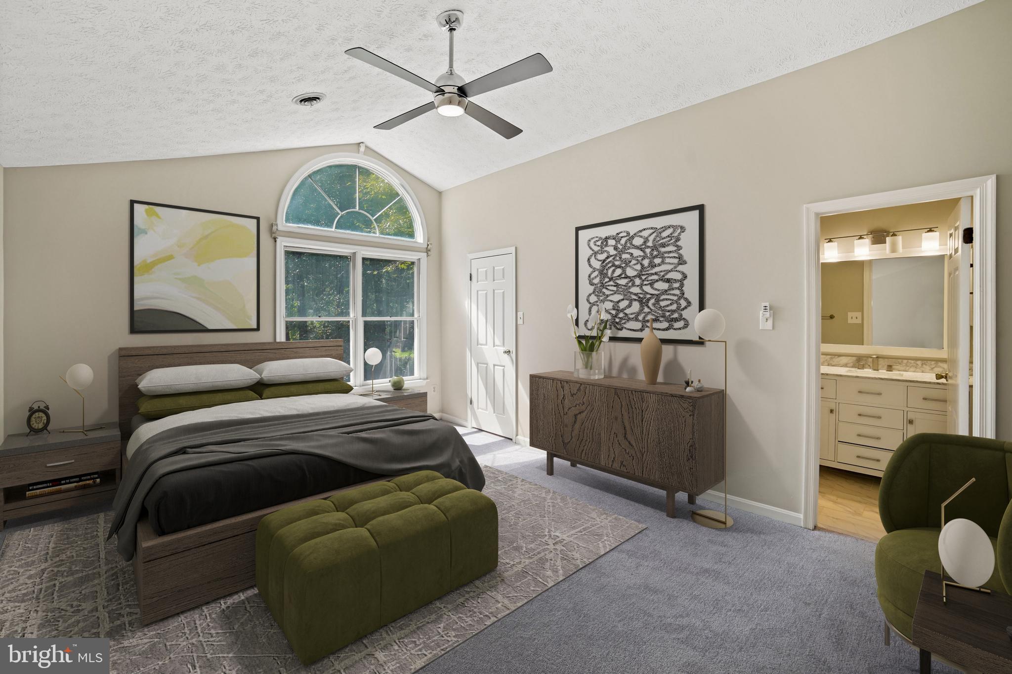 9304 Spring Water Path Jessup, MD 20794 - Photo 17 of 34 Virtually Staged Primary Bedroom
