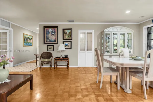 a view of a livingroom with furniture and window