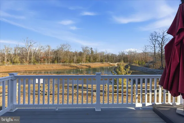 a view of city from a balcony