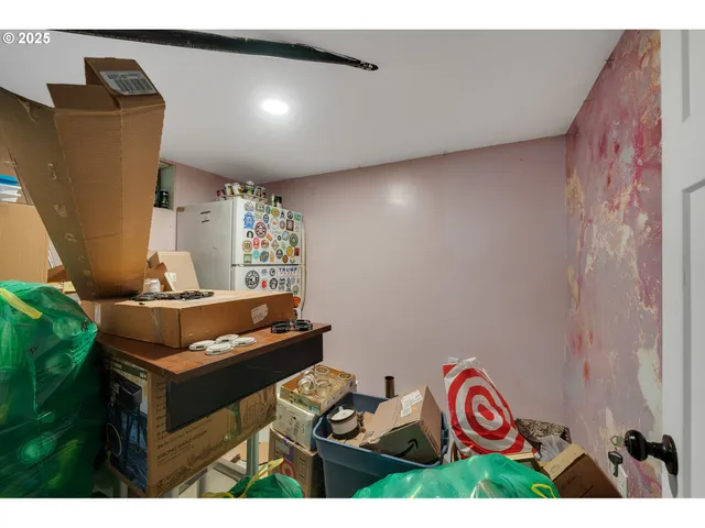 a view of a storage room with a lot of stuff